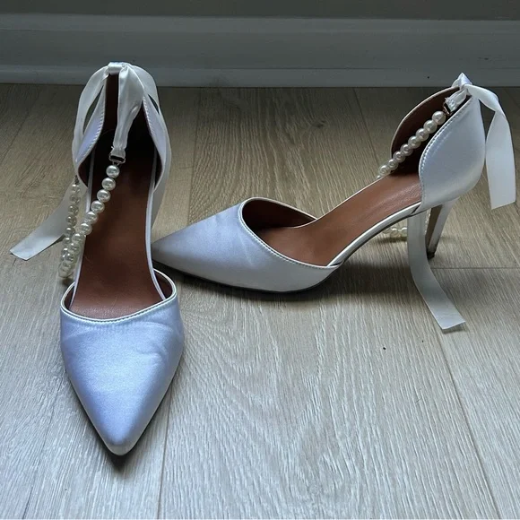 Wedding Bow Heels - Picture 7 of 7